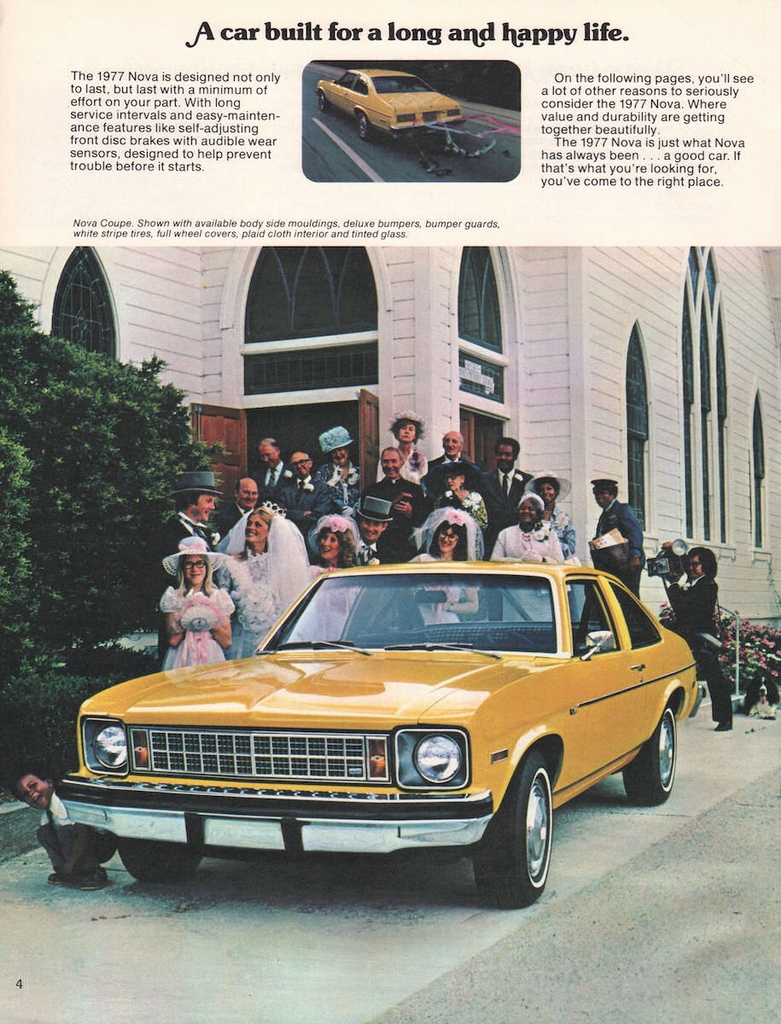 1977 Chevrolet Nova Canadian Brochure Page 1